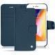Apple iPhone 8 leather case - Indigo ( Pantone 303U ) 