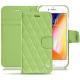 Capa em pele Apple iPhone 8 - Vert olive - Couture ( Nappa - Pantone 578U ) 