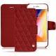 Funda de piel Apple iPhone 8 - Tomate - Couture ( Pantone 187C ) 