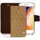 Apple iPhone 8 leather case - Sable vintage - Couture