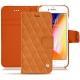 レザーケース Apple iPhone 8 - Mandarine vintage - Couture