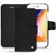 Housse cuir Apple iPhone 8 - Abaca nero