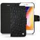 レザーケース Apple iPhone 8 - Autruche nero