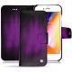 Custodia in pelle Apple iPhone 8 - Violet Patine