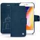 Custodia in pelle Apple iPhone 8 - Blu mediterran