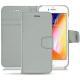 Custodia in pelle Apple iPhone 8 - Gris PU