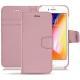 Apple iPhone 8 leather case - Rose PU