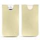 レザーケース Apple iPhone 8 - Beige ( Nappa - Pantone 7502C ) 