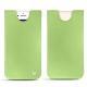 Apple iPhone 8 leather pouch - Vert olive ( Nappa - Pantone 578U ) 