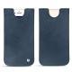 レザーケース Apple iPhone 8 - Jean vintage ( Roughtcut - Pantone 285U  ) 