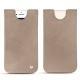 Funda de piel Apple iPhone 8 - Taupe vintage ( Pantone 7530C ) 
