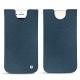 Apple iPhone 8 leather pouch - Indigo ( Pantone 303U ) 