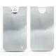 Custodia in pelle Apple iPhone 8 - Platinium ( Pantone 877C ) 