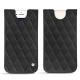 Funda de piel Apple iPhone 8 - Noir - Couture ( Nappa - Black ) 