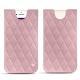 レザーケース Apple iPhone 8 - Rose - Couture ( Nappa - Pantone 2365C ) 