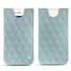 Lederschutzhülle Apple iPhone 8 - Bleu ciel - Couture ( Nappa - Pantone 277C ) 