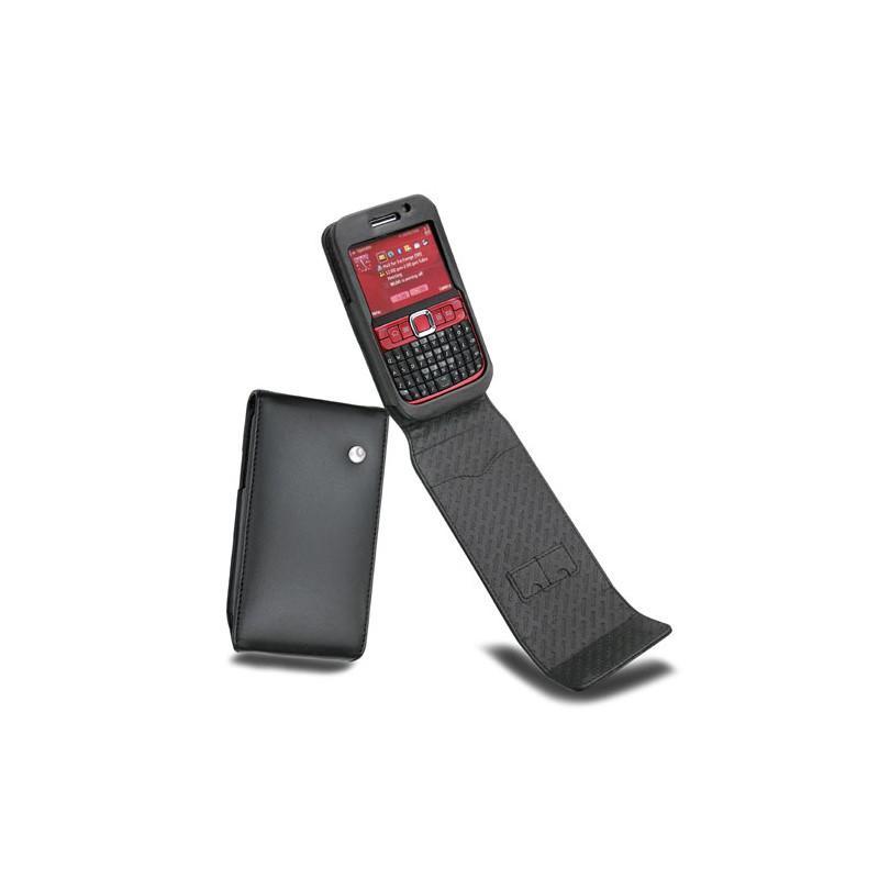 Lederschutzhülle Nokia E63  - Noir ( Nappa - Black ) 