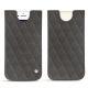 Capa em pele Apple iPhone 8 - Anthracite - Couture ( Pantone 424C ) 