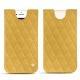 Apple iPhone 8 leather pouch - Mimosa - Couture ( Pantone 141C ) 
