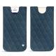 レザーケース Apple iPhone 8 - Indigo - Couture ( Pantone 303U ) 