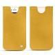 Apple iPhone 8 leather pouch - Jaune soulèu