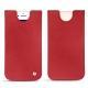 Apple iPhone 8 leather pouch - Rouge troupelenc