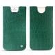 Pochette cuir Apple iPhone 8 - Crocodile pino