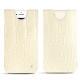 Funda de piel Apple iPhone 8 - Crocodile milk