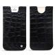 Lederschutzhülle Apple iPhone 8 - Crocodile nero
