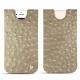 Custodia in pelle Apple iPhone 8 - Autruche desert