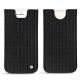 Custodia in pelle Apple iPhone 8 - Abaca nero