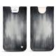 Apple iPhone 8 leather pouch - Gris Patine