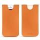Pochette cuir Apple iPhone 8 - Orange PU