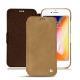 レザーケース Apple iPhone 8 - Sable vintage ( Roughtcut - Gaucho#57254 ) 