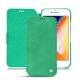 レザーケース Apple iPhone 8 - Menthe vintage ( Pantone 562C ) 