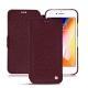 Custodia in pelle Apple iPhone 8 - Lie de vin ( Pantone 5115C ) 