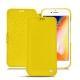 レザーケース Apple iPhone 8 - Jaune fluo