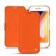 Funda de piel Apple iPhone 8 - Orange fluo