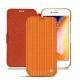 Lederschutzhülle Apple iPhone 8 - Abaca arancio