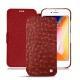 レザーケース Apple iPhone 8 - Autruche ciliegia