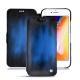 レザーケース Apple iPhone 8 - Bleu Patine