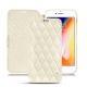 Custodia in pelle Apple iPhone 8 - Blanc - Couture ( Bologna - White ) 