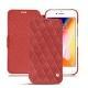 レザーケース Apple iPhone 8 - Cerise vintage - Couture