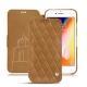 Custodia in pelle Apple iPhone 8 - Castan esparciate - Couture