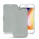 Lederschutzhülle Apple iPhone 8 - Gris PU