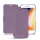 Apple iPhone 8 leather case - Lilas PU