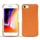 Capa em pele Apple iPhone 8 - Orange ( Nappa - Pantone 1495U ) 