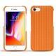 レザーケース Apple iPhone 8 - Abaca arancio