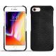 Lederschutzhülle Apple iPhone 8 - Serpent nero