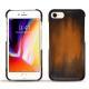 レザーケース Apple iPhone 8 - Marron Patine